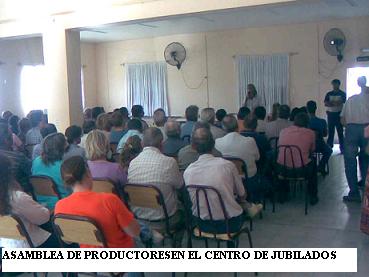 Villalonga tendría mañana su asamblea de productores agropecuarios