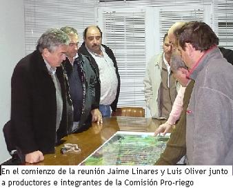 Jaime Linares visitó Stroeder
