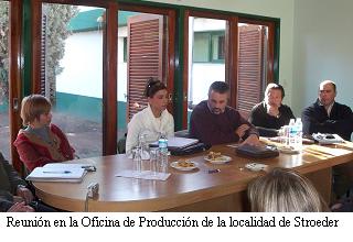 Técnicos provinciales y el Intendente  Ricardo Curetti recorrieron sectores productivos en el interior del Distrito.