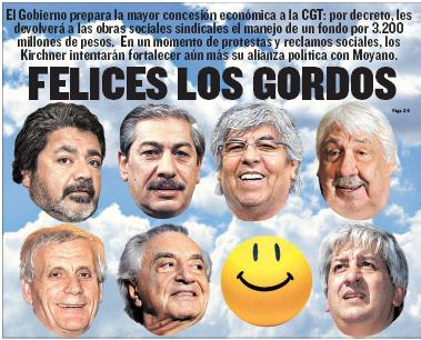 CFK prepara la mayor concesión económica para la CGT