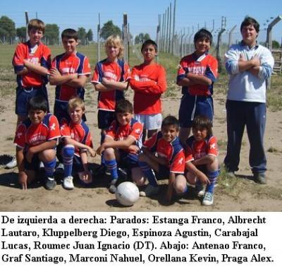 LI.FU.MU.PA (Liga de Futbol Municipal de Patagones) categoría 98- 99
