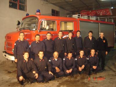 Capacitan a futuros bomberos en Stroeder