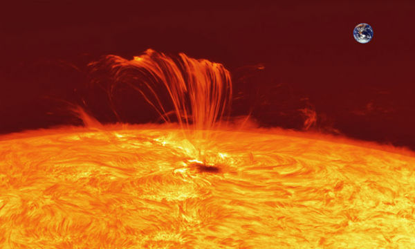 Llamarada solar supera en varias veces el tamaño de la Tierra, muestra la NASA