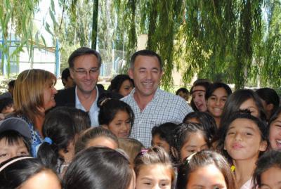 Garcés participó del cierre de la Escuela de Verano 2012