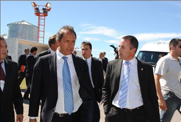 Garcés acompañó al gobernador  Scioli en la inauguración de la FISA