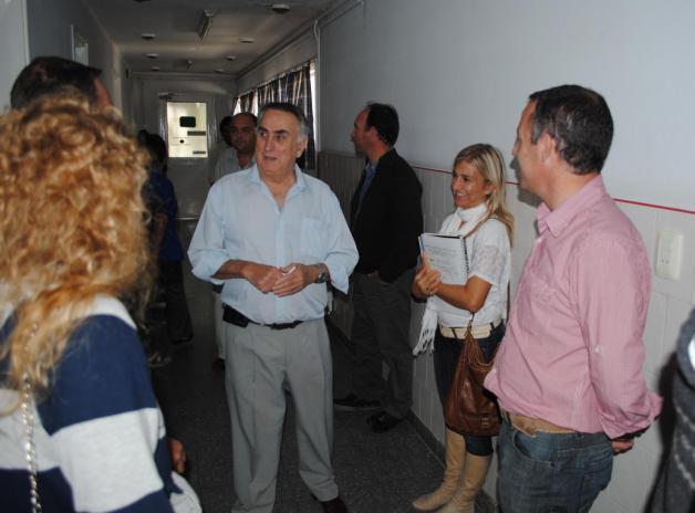Garcés visitó instituciones y mantuvo reuniones en Villalonga